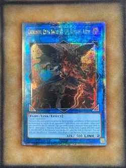 Yugioh Cherubini, Ebon Angel of the Burning Abyss RA01-EN042 QCR 1st Ed NM - Image 1