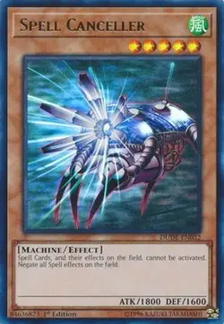 1x (EX) Spell Canceller - DUDE-EN032 - Ultra Rare - 1st Edition YuGiOh - Image 1