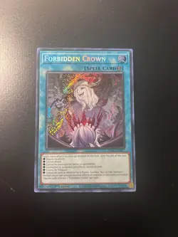 Yu-Gi-Oh! Forbidden Crown BPRO-EN067 Secret Rare 1st Edition Near MINT - Image 1