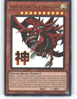 Slifer the Sky Dragon (Ultra Rare) RA05-EN128 Yu-Gi-Oh 1st Edition NM - Image 1
