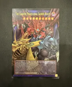 Konami Yu-Gi-Oh! The Chaotic Phantasmal Sacred Beasts Ultra Foil 1st CORI-EN024 - Image 1