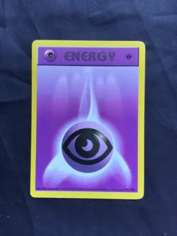 Pokemon Cards: Base Set 1st Edition Common: Psychic Energy 101/102 - Image 1