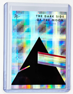 Pink Floyd Limited Artist Signed "Dark Side Of The Moon" Refractor Card 1/1 - Image 1