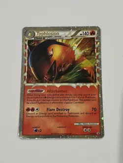 Typhlosion HGSS09 Promo HGSS Black Star Promos Pokemon - Image 1