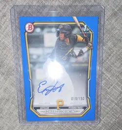 Topps Edward Florentino Pirates 4-Card Lot 2026 Bowman 1st Bowman Auto 019/150 - Image 1