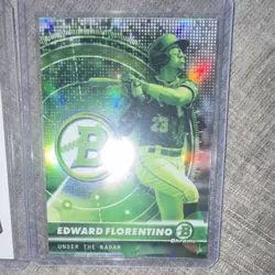 Topps Edward Florentino Pirates 4-Card Lot 2026 Bowman 1st Bowman Auto 019/150 - Image 5