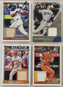 15 Card Relic Lot 2026 Topps Series 1 & 2 Major League Material Trout Yordan ++ - Image 2