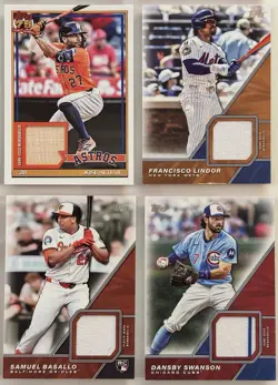 15 Card Relic Lot 2026 Topps Series 1 & 2 Major League Material Trout Yordan ++ - Image 3