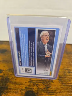 2026 Donruss Optic Roy Williams Holo Prism Auto NC Coach Card. /49 - Image 2