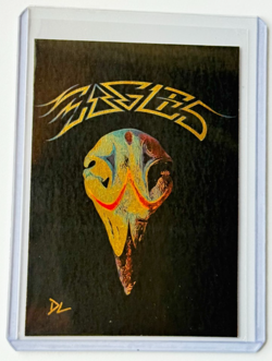 Eagles Limited Gold Plated Edition Artist Signed “Rock Icons” Trading Card 1/1 - Image 1