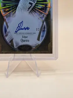 2026 Topps Tier One Edgar Quero Tier One Xplosions On-Card Auto /99 White Sox - Image 3