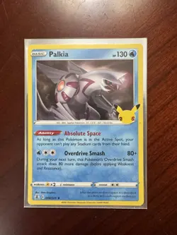 Pokemon TCG 2-Card Lot: Venusaur 15/102 Base Set Holo + Palkia 004/025 - Image 2