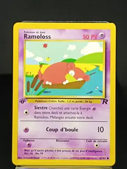 Ramoloss 67/82 Edition 1 Ed 1 Team Rocket TR Wizards - Carte Pokemon FR - Image 1