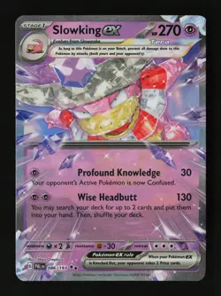 Slowking ex 086/193 Holo SV02: Paldea Evolved Pokemon Card - Image 1