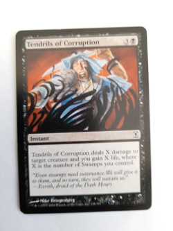 Tendrills of Corruption MTG Card NM in sleeve Time Spiral (g108) - Image 1