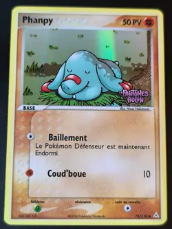Carte Pokemon Phanpy 75/110 Reverse Stamped Fantomes Holon FR - Image 2