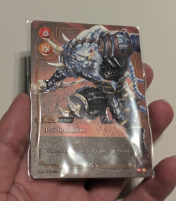 Riftbound Rengar Pridestalker Prize Wall Metal Card Plated Legend - Image 2