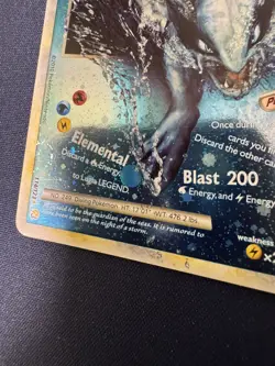 Pokemon TCG Lugia Legend w Swirl 114/123 Bottom Half Card Heart Gold Soul Silver - Image 5