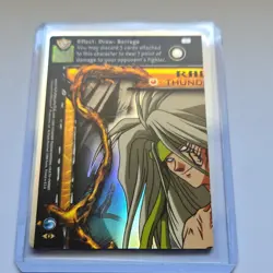 Raizen Thunder God Yu Yu Hakusho TCG G1 1st Edition Ghost Rare King Card - Image 1
