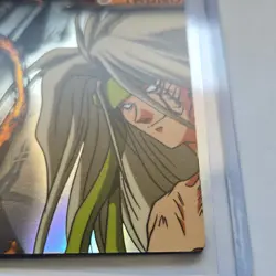 Raizen Thunder God Yu Yu Hakusho TCG G1 1st Edition Ghost Rare King Card - Image 5