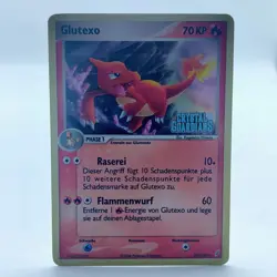 Pokemon TCG Karte - Glutexo 29/100 EX Crystal Guardians Holo Stamp Deutsch - Image 1