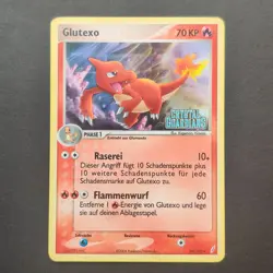 Pokemon TCG Karte - Glutexo 29/100 EX Crystal Guardians Holo Stamp Deutsch - Image 2