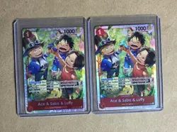 OP13-007 Ace & Sabo & Luffy (4 Cards) (NM) - Image 2
