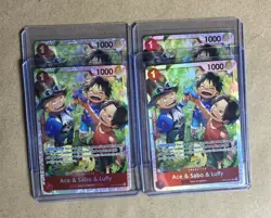 OP13-007 Ace & Sabo & Luffy (4 Cards) (NM) - Image 3