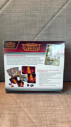 Pokemon: Scarlet & Violet 3: Obsidian Flames Elite Trainer Box - 9 Packs 820650853913 - Image 2