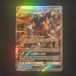 Pokemon Greninja GX SM197 SM Promo Holo 230 HP Stage 2 GX Card - Image 1