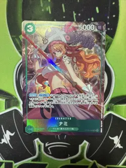 Nami OP02-036 (Promo) Premium Card Best Selection Vol.1 ONE PIECE Card Japanese - Image 1