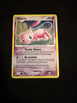 Mew Holo Secret Wonders Diamond & Pearl Pokemon card NM+ Possible PSA 10 - Image 1