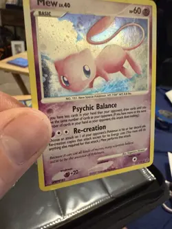 Mew Holo Secret Wonders Diamond & Pearl Pokemon card NM+ Possible PSA 10 - Image 2