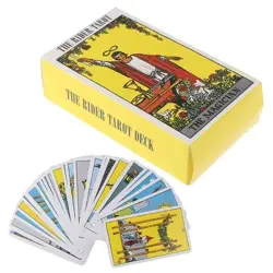 The Rider-Waite Tarot Deck with Guide book by Arthur Edward Waite 78 Cards** - Image 1