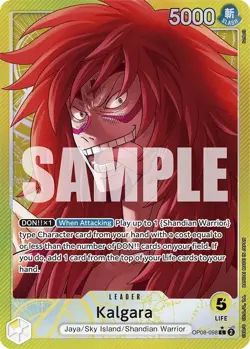 One Piece Card Game Two Legends Kalgara (098) (Parallel) OP08-098 - Image 1