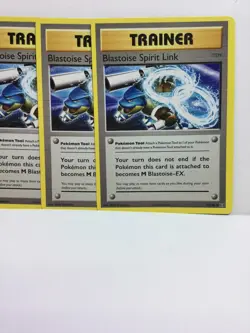 2016 POKEMON LOT 4X BLASTOISE SPIRIT LINK 73/108 UNCOMMON TRAINER NM/M - Image 2