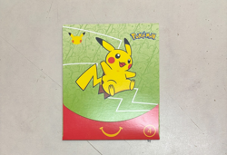 SEALED 2021 Pack W Extras 25th Anniversary Pokemon Cards McDonalds Exclusive #4 - Image 1