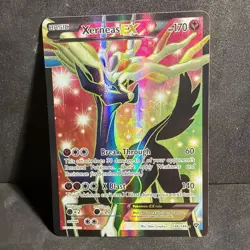 POKEMON CARD GAME XERNEAS EX 146/146 LP CCG TCG - Image 1