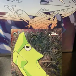 Pokemon Card - Metapod Topps Chrome TV Animation Edition 11 Foil - Image 2