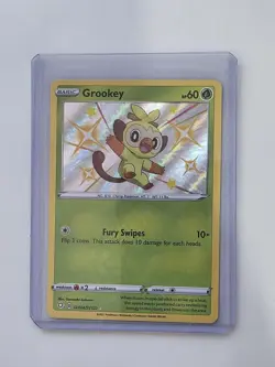 Grookey SV004 Shining Fates Shiny Vault Pokemon TCG NM - Image 1