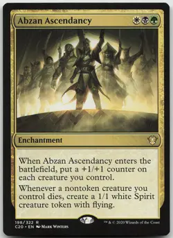 Abzan Ascendancy Commander 2020 NM MTG - Image 1