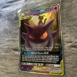 Pokemon TCG Gengar & Mimikyu GX 53/181 S&M Team Up Tag Team Ultra Rare NM - Image 3