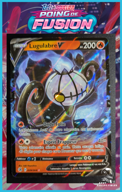 Carte Pokemon Lugulabre V 039/264 EB08:Poing de Fusion Epee Bouclier - Image 1