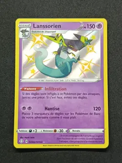 Carte Pokemon Lanssorien SV062/SV122 EB4.5 Destinees Radieuses Epee Bouclier FR - Image 2
