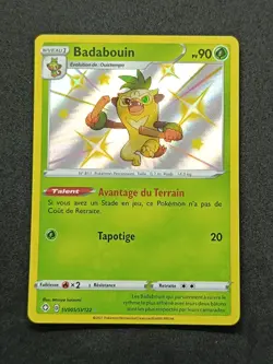 Carte Pokemon Badabouin SV005/SV122 EB4.5 Destinees Radieuses Epee Bouclier FR - Image 2