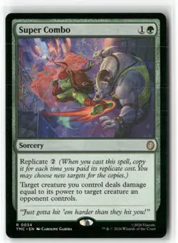 Super Combo 34 Commander: Teenage Mutant Ninja Turtles Magic: The Gathering NM - Image 1