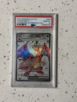 PSA 10 Charizard ex 056 - Pokemon Premium Collection Black Star Promo GEM MINT - Image 1