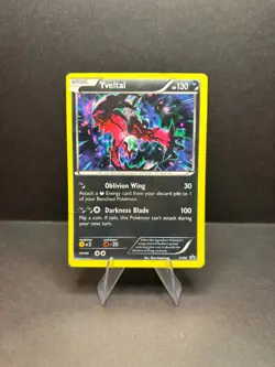 Yveltal XY06 Holo - Pokemon TCG Promo - Moderately Played - Image 1