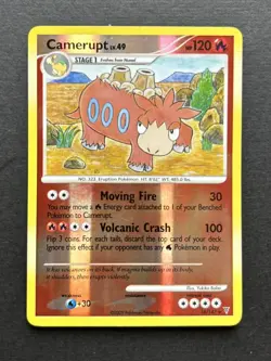 Camerupt 18/147 Reverse Holo Rare Platinum Supreme Victors MP Pokemon - Image 1