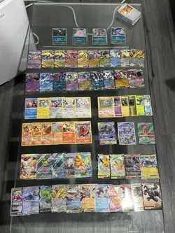 Pokemon TCG Cards Collection Lot - Full Arts, IR, EX, WOTC, V - Image 1